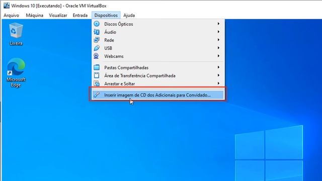 Como instalar o CD Adicionais para Convidados VirtualBox Guest Additions - Windows ✅? смотреть онлайн