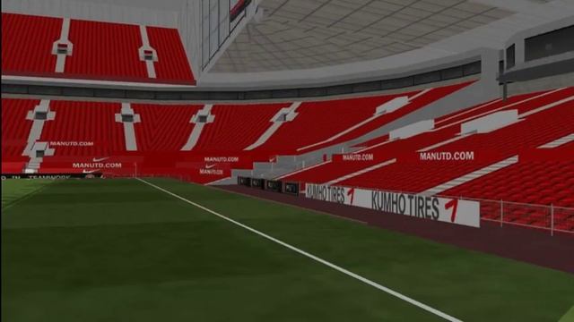 Old Trafford Stadium Virtual Tour 3D смотреть онлайн