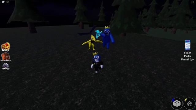 MIDNIGHT RUN: CYAN, YELLOW, BLUE EDITION * RAINBOW FRIENDS 2 * смотреть онлайн