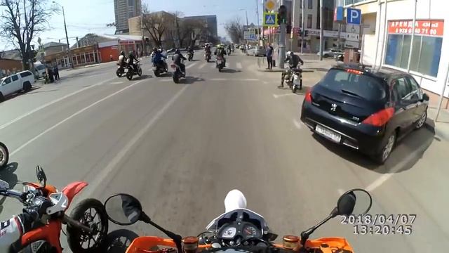 Открытие мотосезона 2018 Краснодар смотреть онлайн