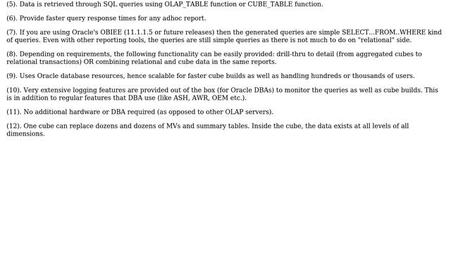 Oracle OLAP option (3 Solutions!!) смотреть онлайн