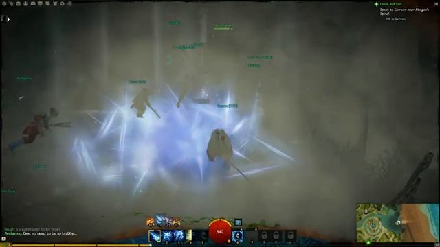 Guild Wars 2 Corrupt Crab Fight смотреть онлайн