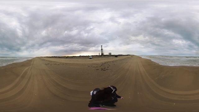 [360 VR] Starship Orbital Launch Site (View From Boca Chica Beach) - February 8 2023 | Jessica Kirs смотреть онлайн