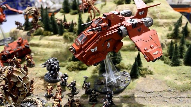 Tyranids vs Blood Angels Warhammer 40k Battle Report SNATCH AND GRAB! 6th Edition 1850pts | HD Vide смотреть онлайн