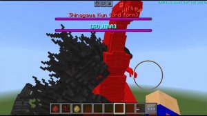 ГОДЗИЛЛА МИНУС ОДИН ПРОТИВ ШИН ГОДЗИЛЛА И ДРУГИХ МОНСТРОВ в МАЙНКРАФТ