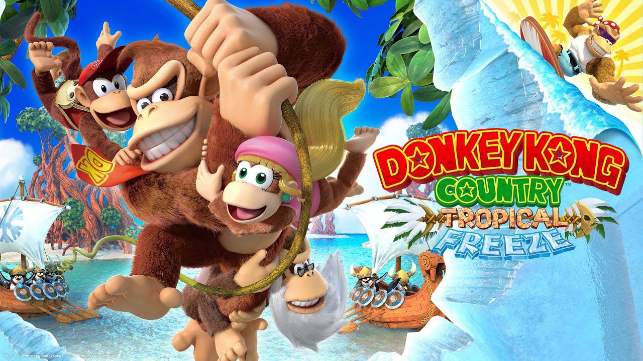 Donkey Kong Country: Tropical Freeze - Прохождение # 1 (Wii U) 18+ смотреть онлайн