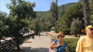 Крым ПАРТЕНИТ - ОТДЫХ В КРЫМУ - Пляж в Партените военного санатория