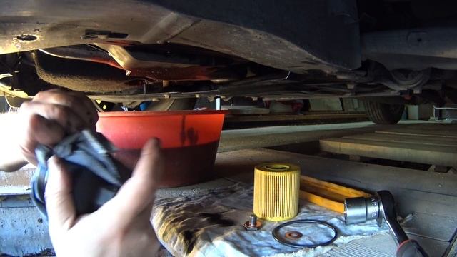 Замена масла в двигателе Range Rover Evoque Diesel. Выпуск №311