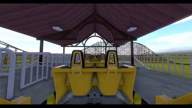 Python's Plunge - Drone View & Back Row POV - RMC Hyper Hybrid смотреть онлайн