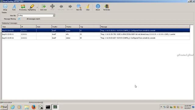 How to Configure Syslog on a Cisco Device || Catalyst 2960 and 2960-S Software Configuration смотреть онлайн