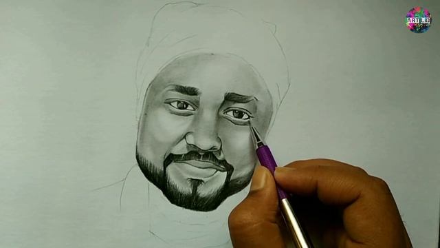 How to draw realistic face || Drawing of Ride n Bite || ft. Ride n Bite channel || by ARTLID смотреть онлайн