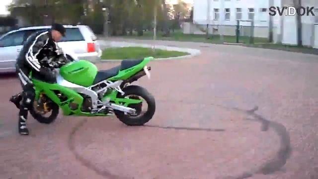 Мотоцикл+дурак = разбитый мотоцикл смотреть онлайн