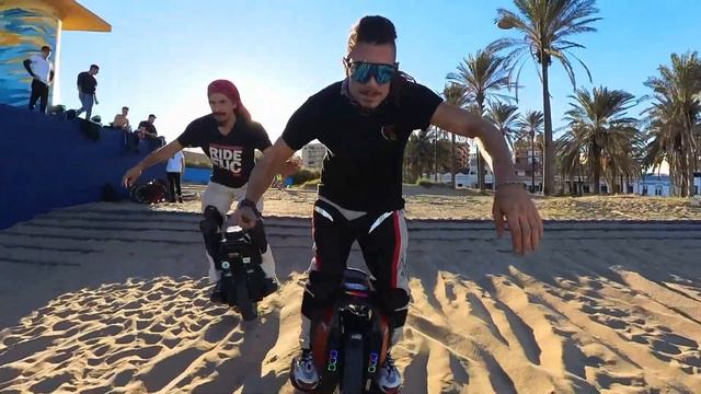 King Song S19 Vs Leaperkim Patton | Euc Beach Race - Who Will Come Out On Top?
