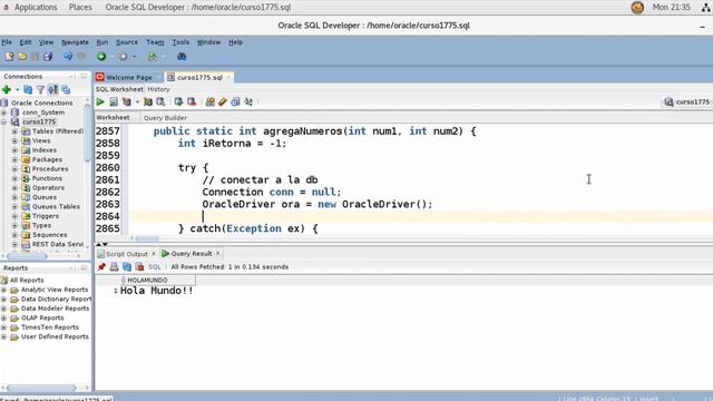 121 Java Compile Sumatoria De Dos Valores Enteros | Oracle смотреть онлайн