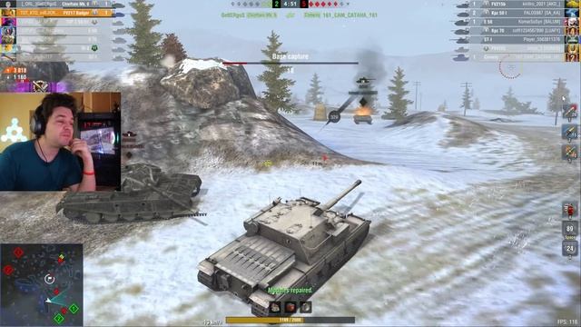 ИГРОКА ПОДСАДИЛИ НА ДОНАТ И ОН СДЕЛАЛ ЭТО ● FV217 Badger 1vs5 ● WoT Blitz смотреть онлайн