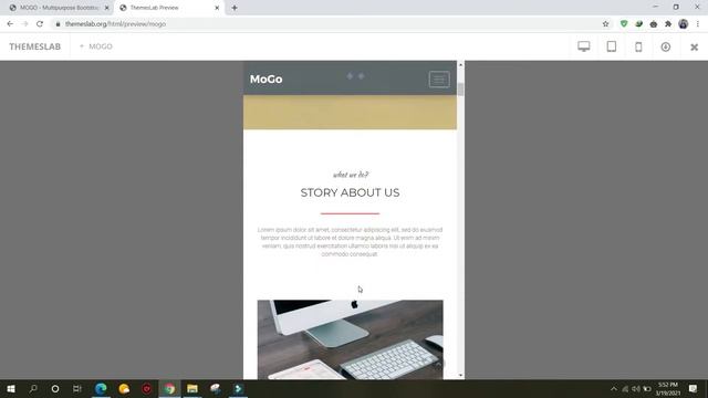 MOGO : Multipurpose Bootstrap HTML Template смотреть онлайн