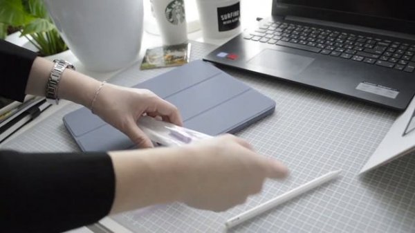 Распаковка Ipad Pro 12.9 2020 +  Apple Pencil + Accessories | ASMR