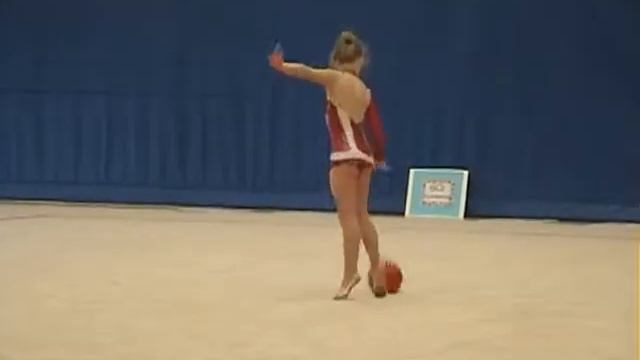 Amy Kaluzhny, Regional 2010, ball routine.mpg смотреть онлайн
