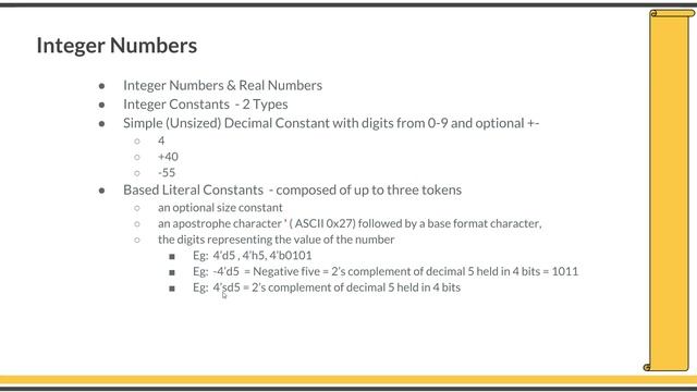 Course : Systemverilog Verification 1 : L3.2 : Numbers in Systemverilog смотреть онлайн