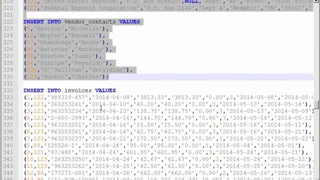 152-147 Database Setup смотреть онлайн