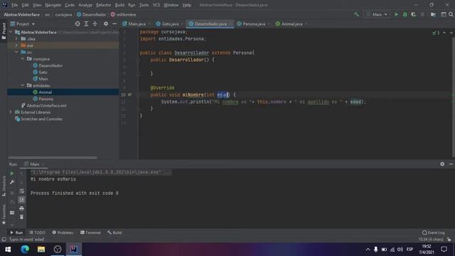 Java desde 0 | Clase abstracta VS Interface смотреть онлайн