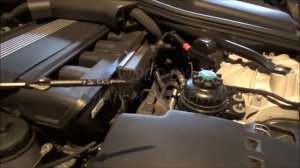 BMW E 60 5 SERIES. Как проверить уровень масла в двигателе. Какой уровень должен быть.