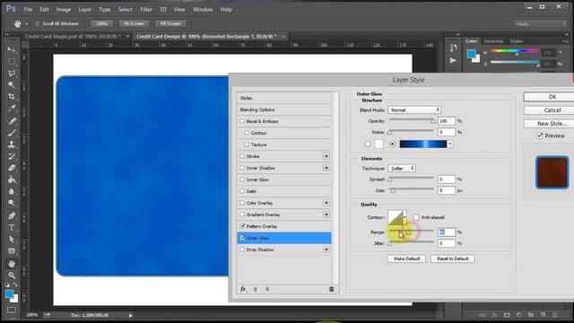 Create new credit card design in Photoshop CC 2015 | Photoshop quick tips смотреть онлайн