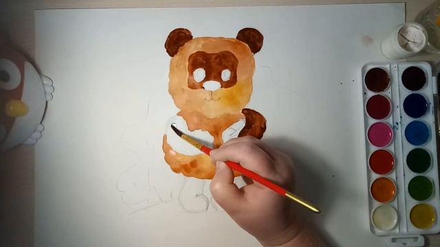 Рисуем Винни Пуха. смотреть онлайн