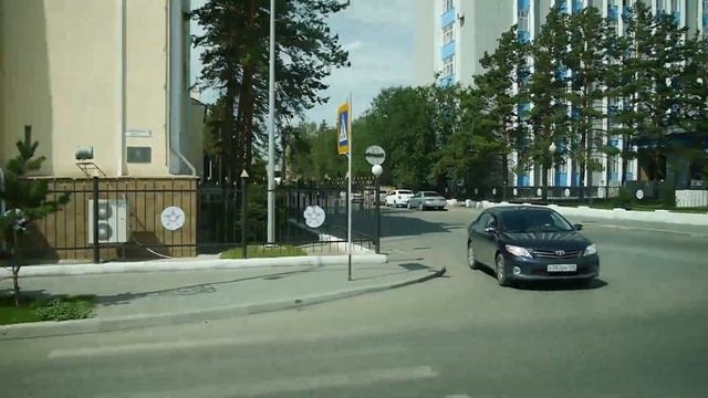 KZ: Семей. Semipalatinsk. Bus Ride from Semei Bridge, City Center to Tereshkova Street. August 2018 смотреть онлайн