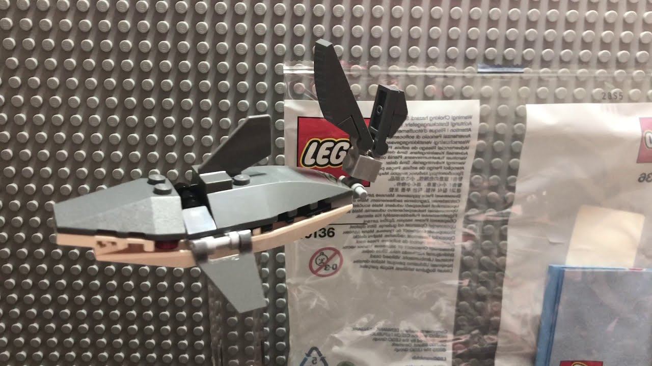 Обзор LEGO 40136 Акула смотреть онлайн