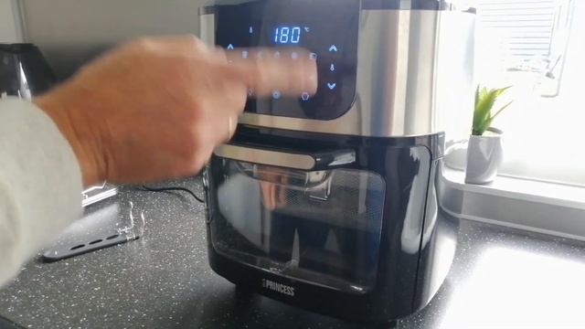 AIR FRYER SET UP AND TESTING | PRINCESS 182075 AIR FRYER OVEN DELUXE смотреть онлайн