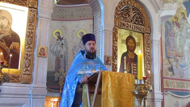 Рождество Пресвятой Богородицы 2017год. Проповедь на Праздник. смотреть онлайн