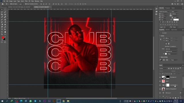 Night Club Party Social Media Post Design Template | Photoshop tutorial | Creative Designer смотреть онлайн