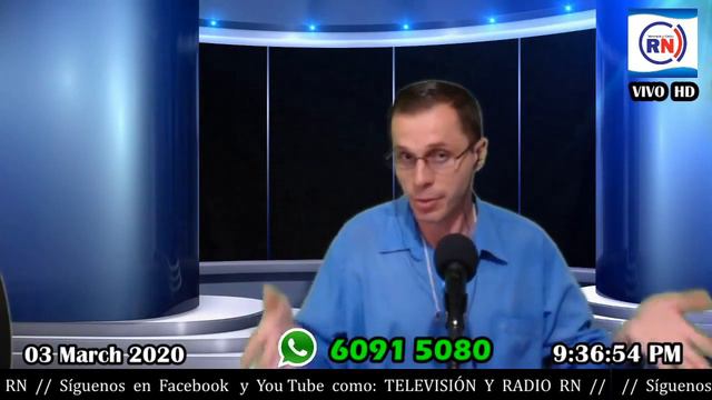 La Hora de Juanito Mora Programa 03 de marzo de 2020 Televisión y Radio RN смотреть онлайн