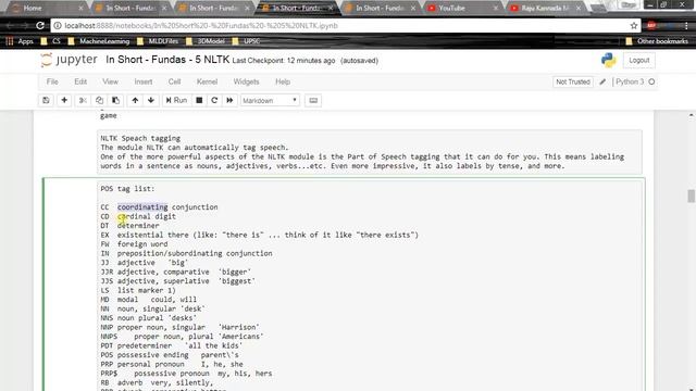 Programming Tutorials in Kannada 8 - NLTK смотреть онлайн