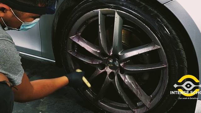 Limpieza de aros con // Iron X // Car pro смотреть онлайн