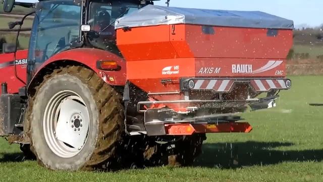 Test drive: Rauch Axis-M 30.2 EMC fertiliser spreader смотреть онлайн