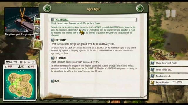 TM Plays Tropico 5 Playthrough Mission 7: Day Zero смотреть онлайн