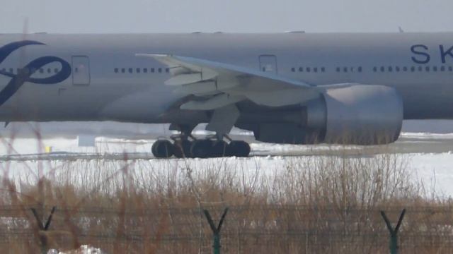 Boeing 777-300ER Огромный Боинг Аэрофлота в фирменной ливрее 