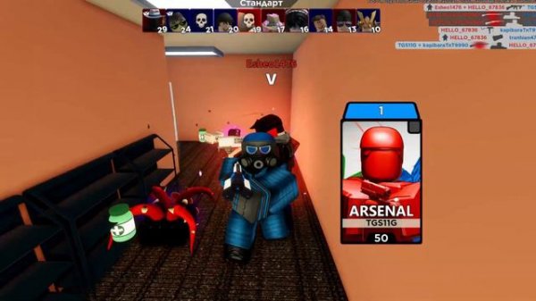 НУБ, который СМОГ!!! Roblox Arsenal