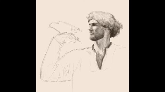 Зарисовка «Финист» в Procreate ? смотреть онлайн