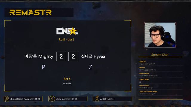 StarCraft Remastered CNSL 2 Ro8 - Día 1 (en vivo) смотреть онлайн