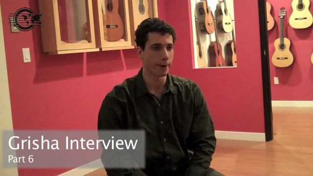 Flamenco Guitarist Grisha Goryachev Interview, Part 6 of 7 at Guitar Salon International смотреть онлайн