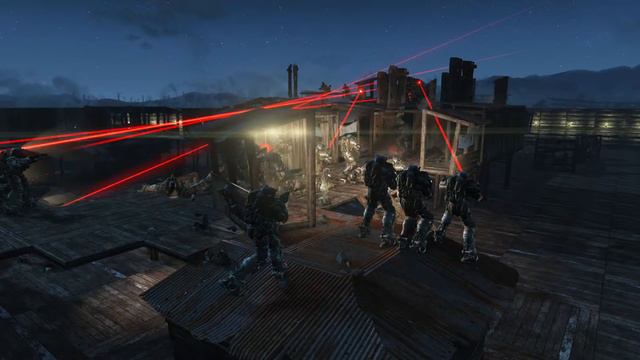 Fallout 4 | URBAN ARENA BATTLES | GUNNER PRIVATES vs BoS KNIGHTS смотреть онлайн