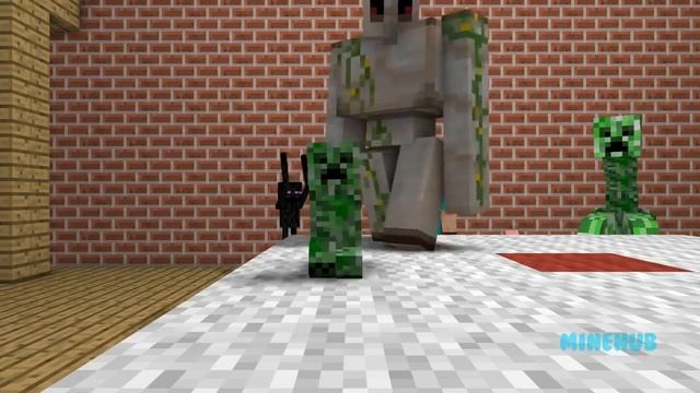 Monster School: Fighting Challange (Minecraft Animations) смотреть онлайн