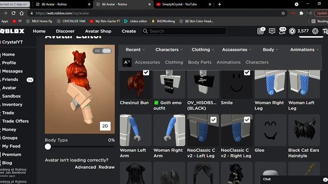 Free Roblox EMO Avatar! смотреть онлайн