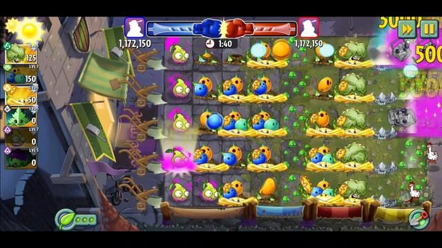 Plants vs. Zombies 2 Arena Week 258, Headbutter Lettuce Boosterama, 5.5m free strategies смотреть онлайн