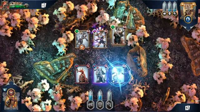 Warhammer Combat Cards - Chaos Gameplay 03 смотреть онлайн