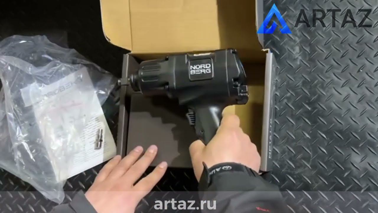 Пневмогайковерт 1/2" 1100Нм Nordberg NP14110 смотреть онлайн