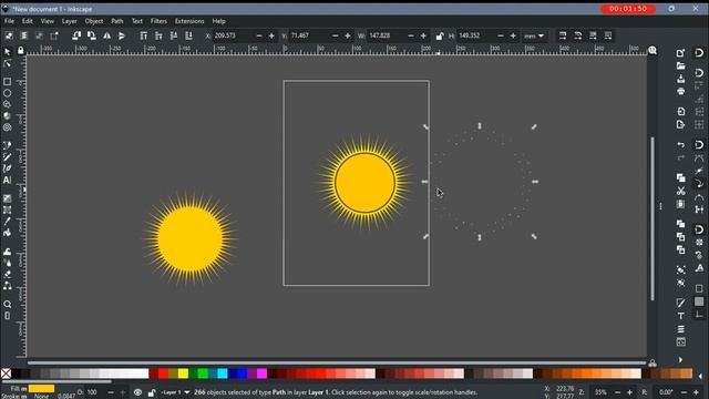 Inkscape: Trace Bitmap смотреть онлайн